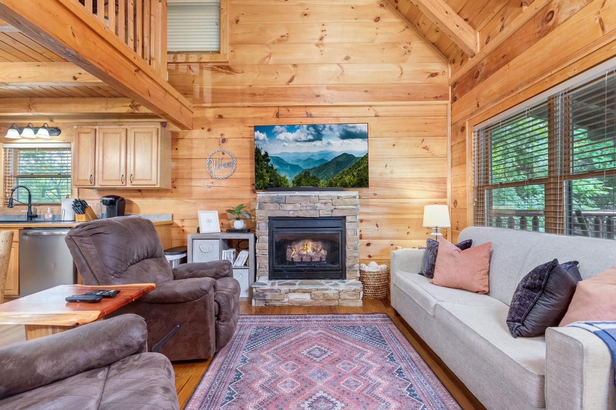 Elegant & Cozy Cabin Near Pigeon Forge 세비어빌 외부 사진